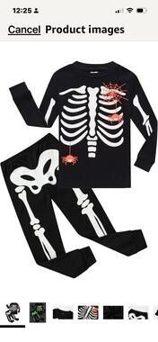 Boys And Girls Halloween Pajamas Sets Christmas Pjs Holiday Sleepwear Clothes